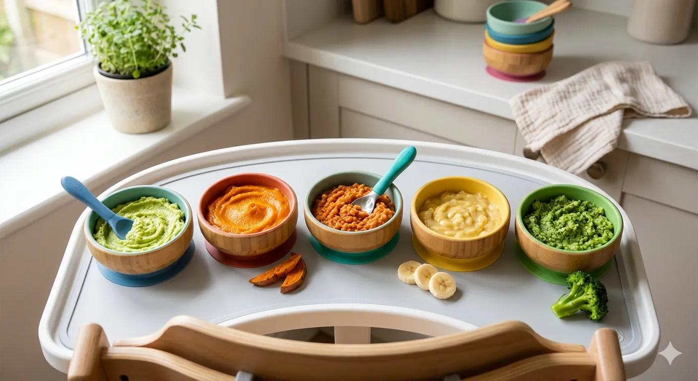 Five Perfect Foods to Include in Your Baby’s Early Weaning Journey