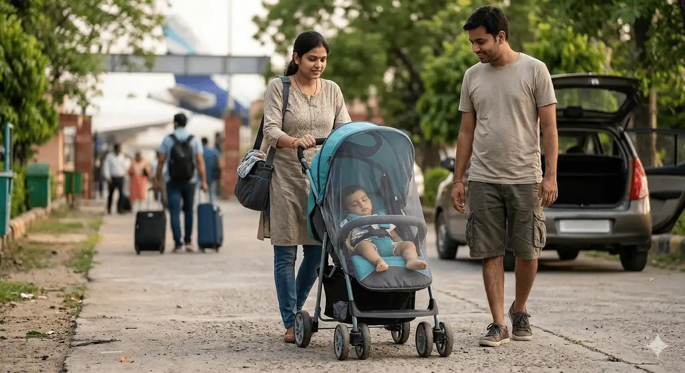 Why Foldable Baby Stroller is Every Travelling Parent's Best Friend