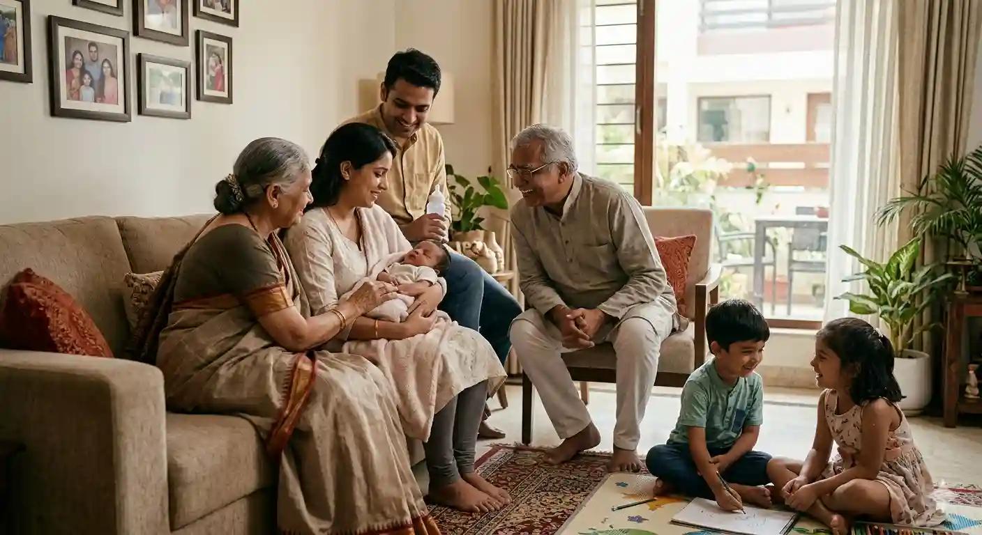 Joint Family Life with a Baby: Making It Work Beautifully