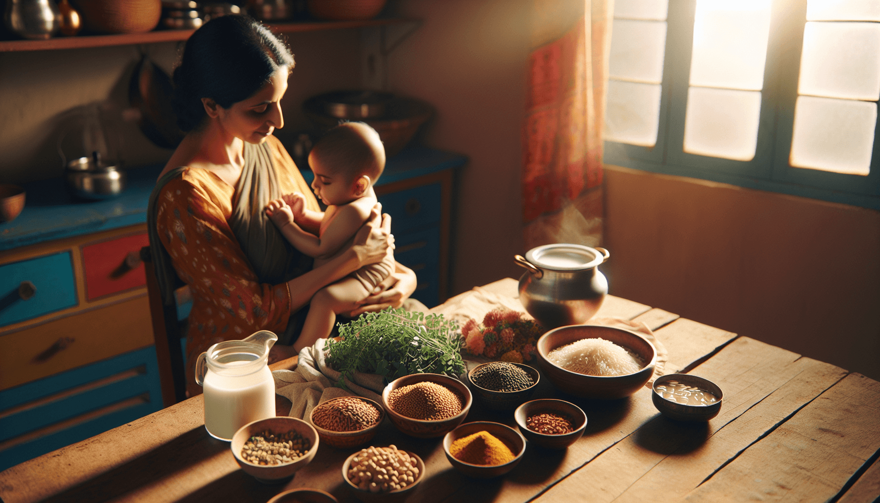 Foods to increase breast milk (Indian diet)