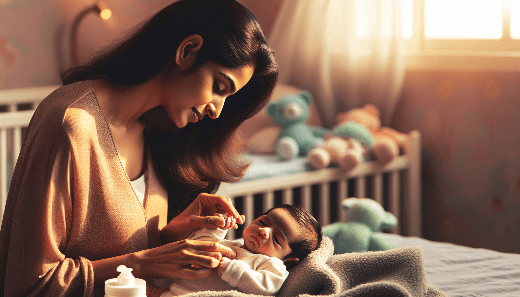 Newborn skin care: rashes, dryness, peeling