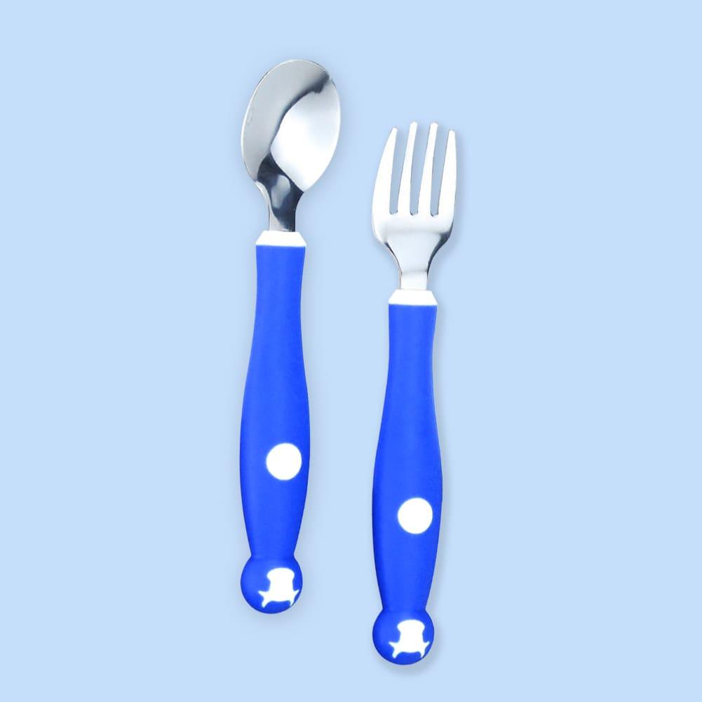 StarAndDaisy BPA- Free Baby Training Fork & Spoon 