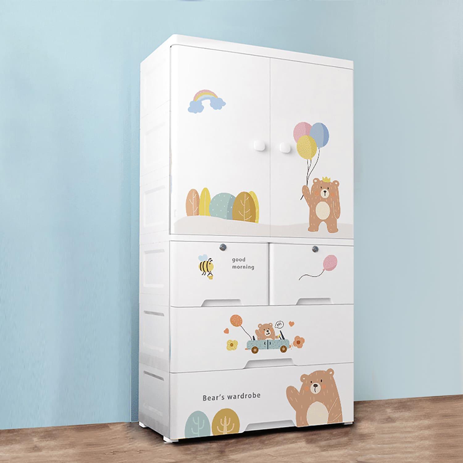 StarAndDaisy Kids Wardrobe Storage Convertible/Collapsible Almirah 