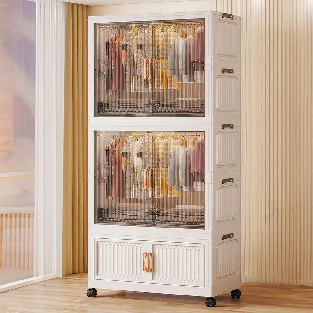 StarAndDaisy Plastic Wardrobe for Cloths
