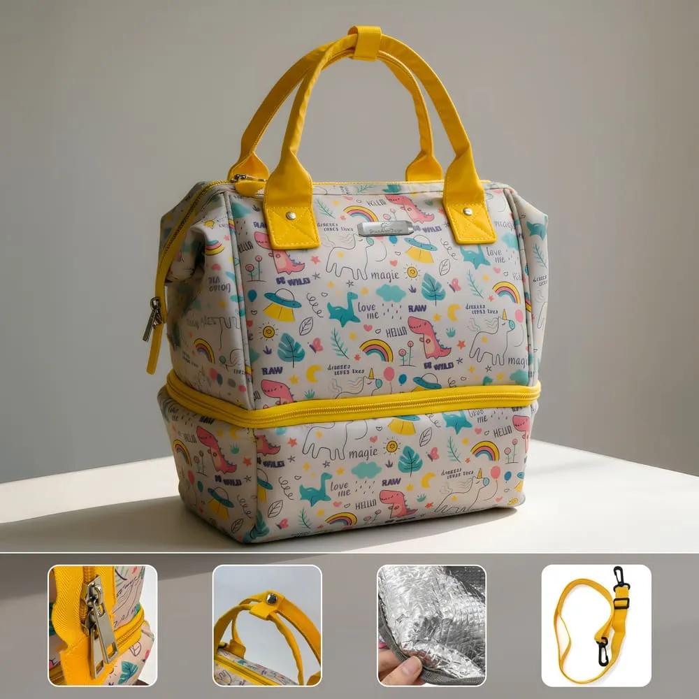 Share  StarAndDaisy Mini Diaper Bag for Mothers Travel with Insulated Pocket