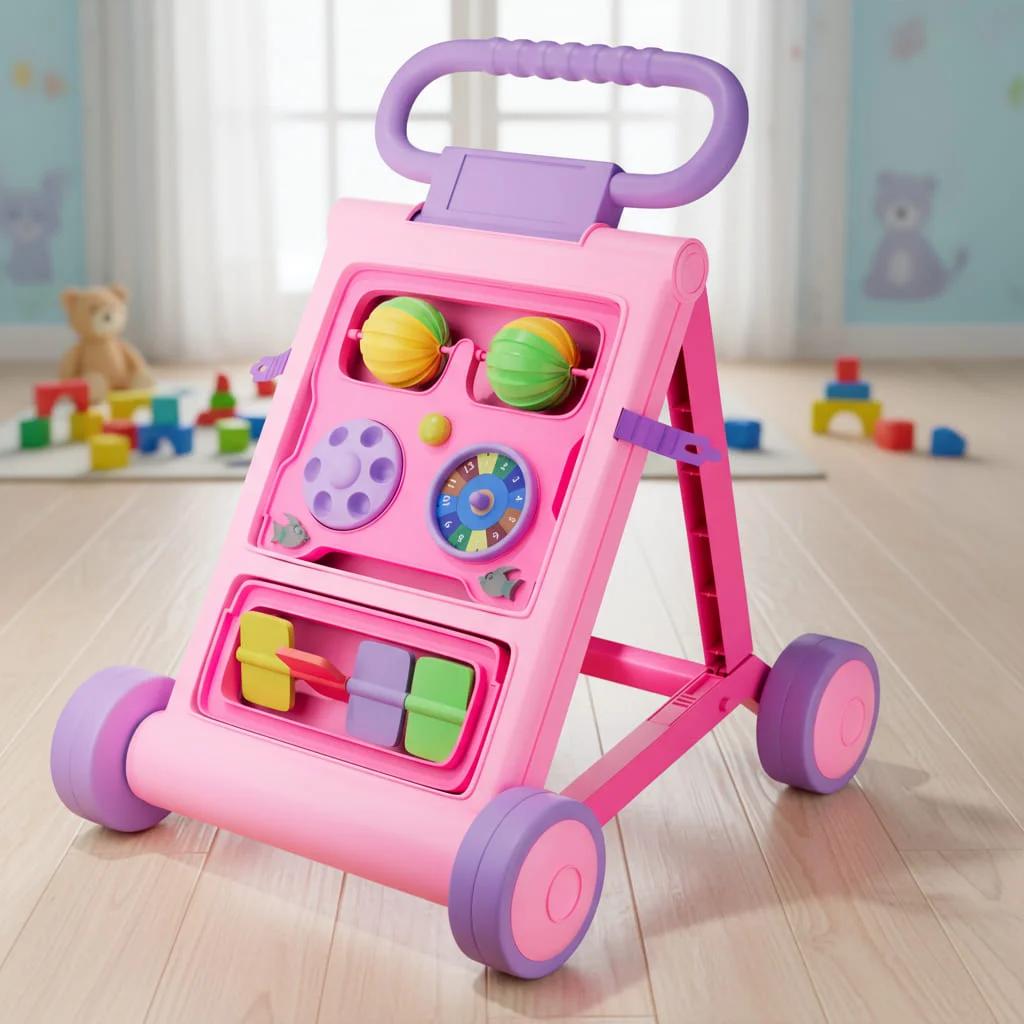 Uonibaby by StarAndDaisy Baby Push Walker with Music