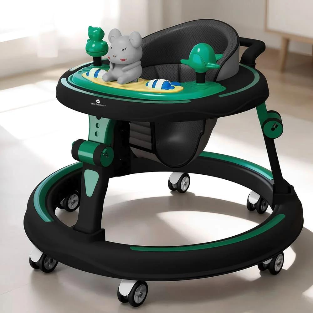 StarAndDaisy Intelligent Baby Walker with Adjustable Heights