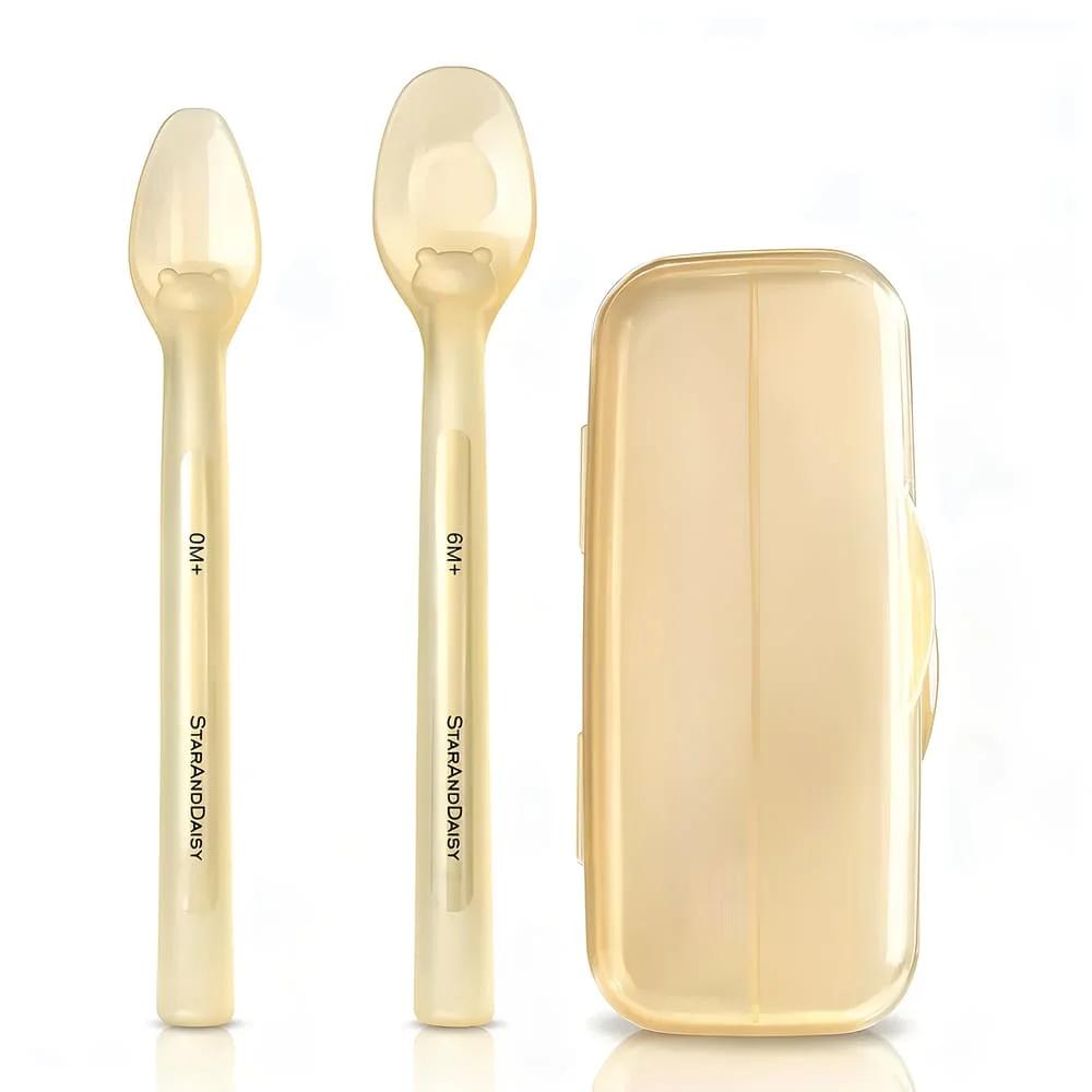 StarAndDaisy Silicon Soft Baby Spoon 