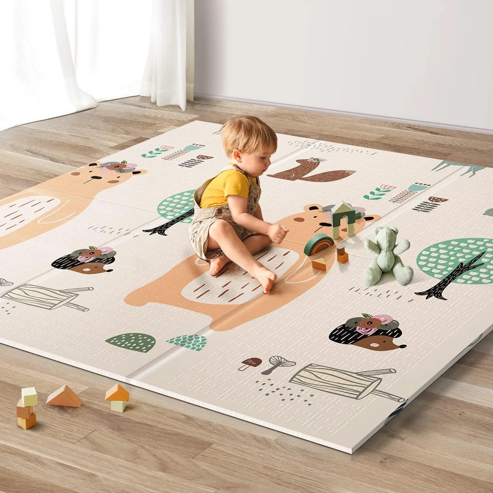 Small Home, Big Fun: How to Fit a Playpen and Playmat into Your Living Room