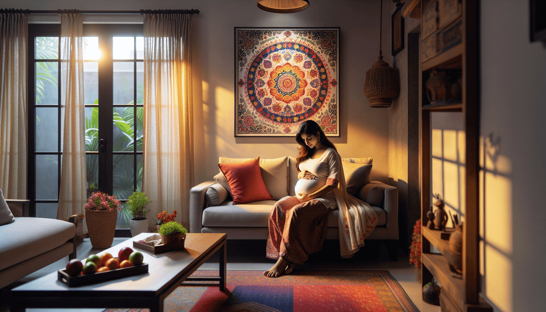 Pregnancy weight gain chart (India)