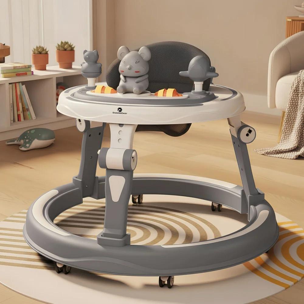 StarAndDaisy 360° Baby Walker with Wheels Infants Walker