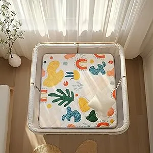 playpen and playmats