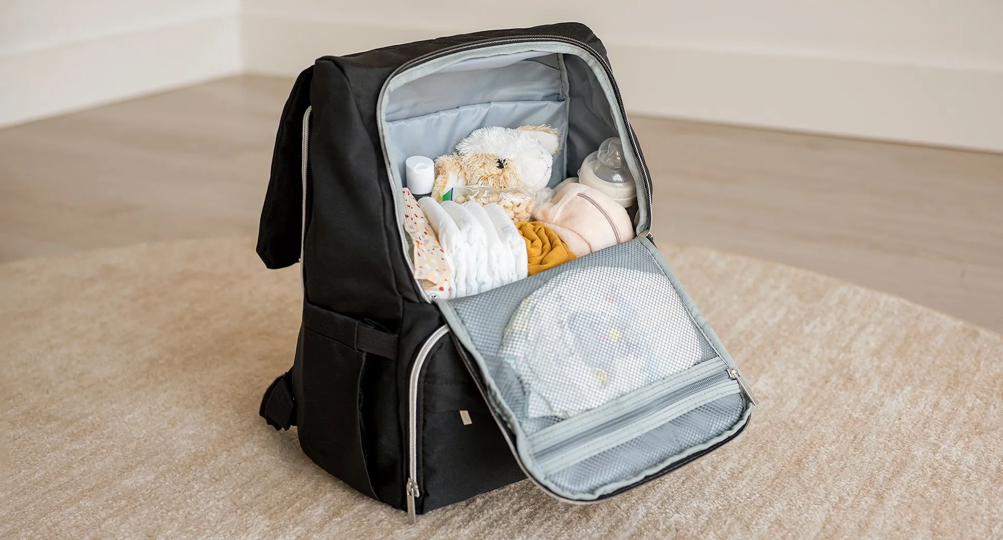 diaper bags and backpacks