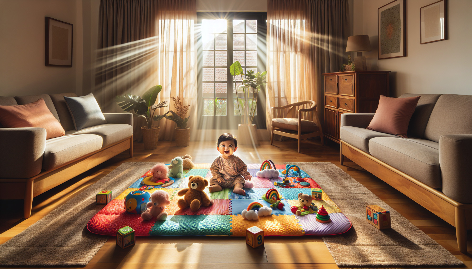 Safe Play Area for Your Baby: Tips & Ideas